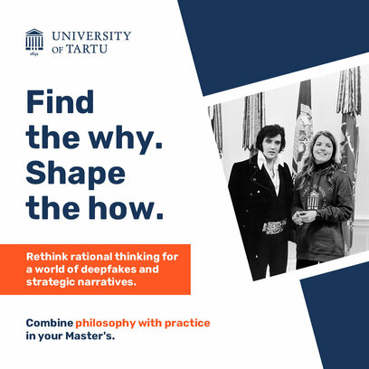 Apply by 15 March to Philsophy Master's