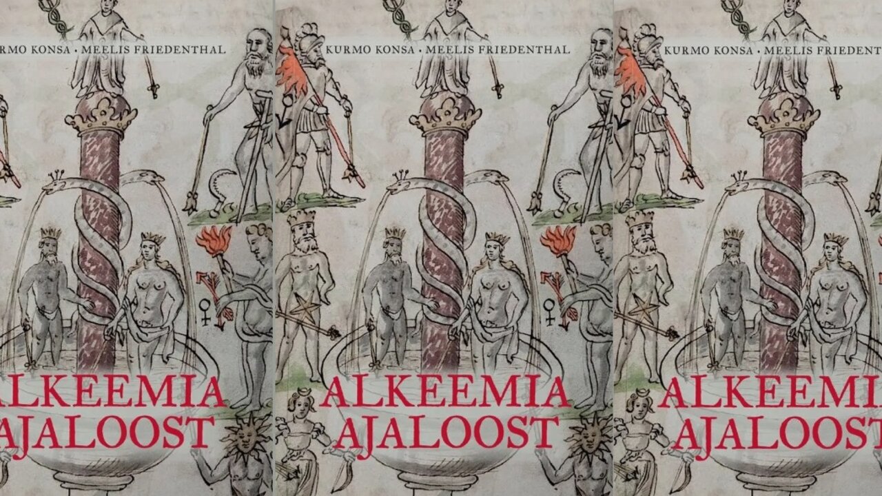 "Alkeemia ajaloost" raamatu kaas