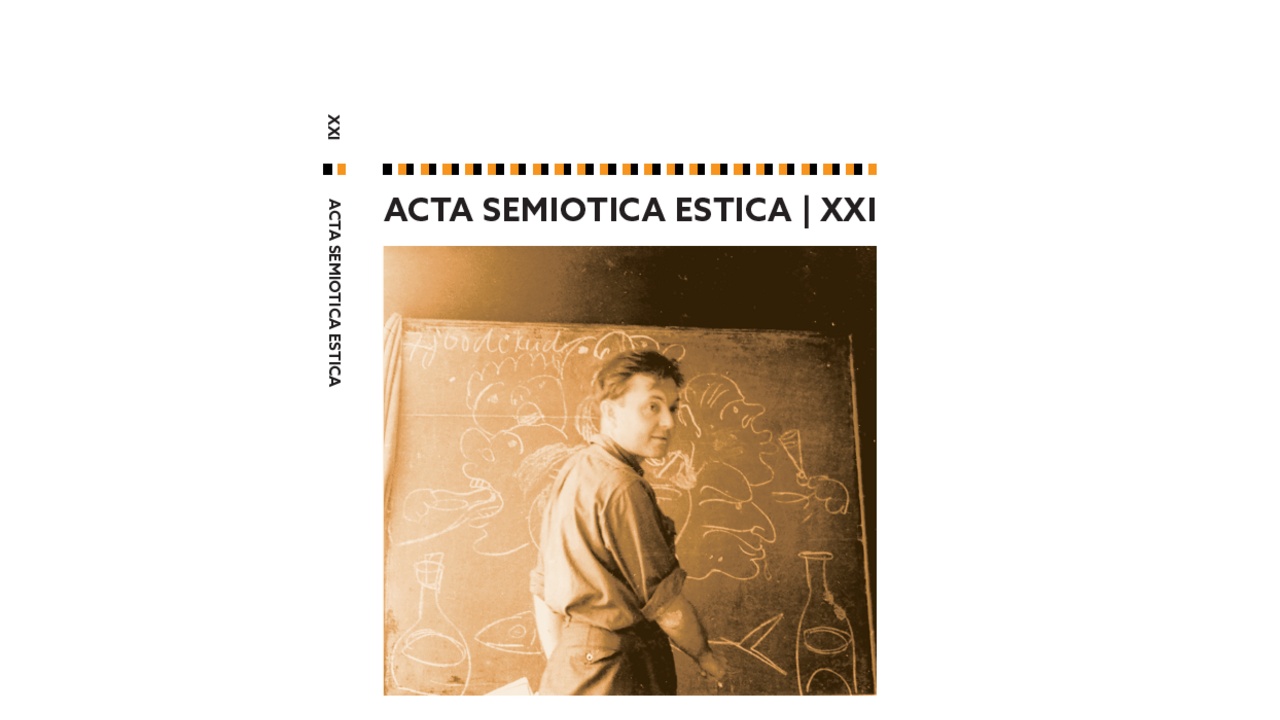 Acta Semiotica Estica XXI kaanefoto