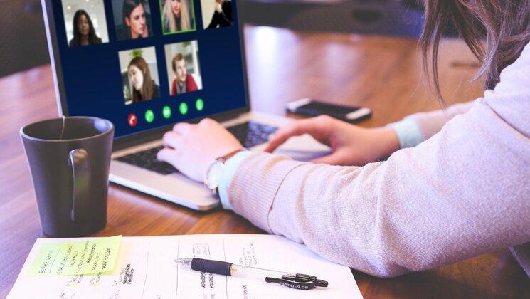 Person attending the video conference