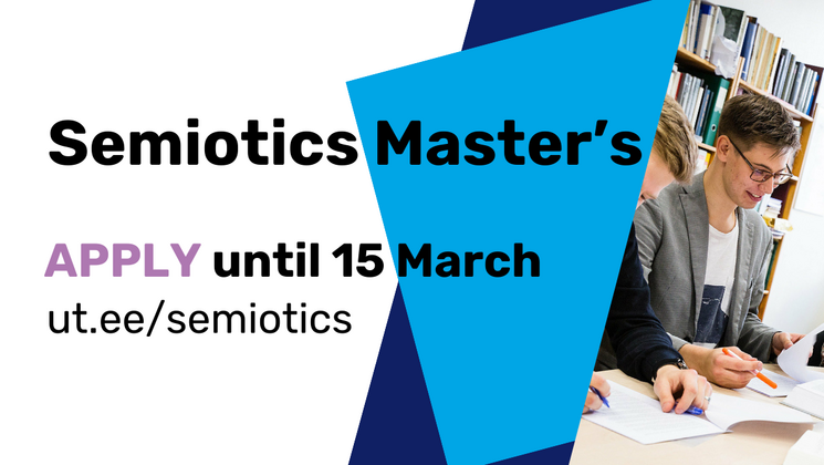 Apply until 15 March Semiotics Master's visual