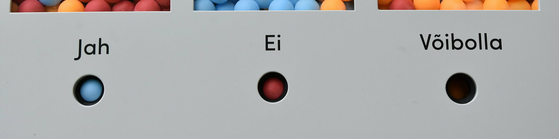 jah, ei, võib olla